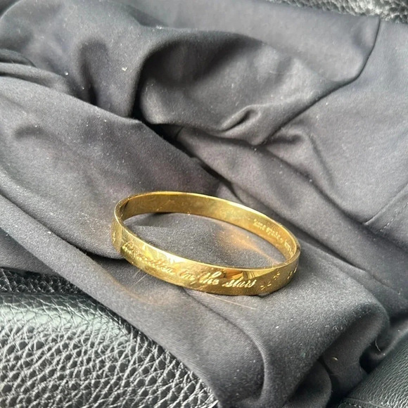 Kate Spade  Gold Tone It’s written in the Stars Bangle - Picture 3 of 5